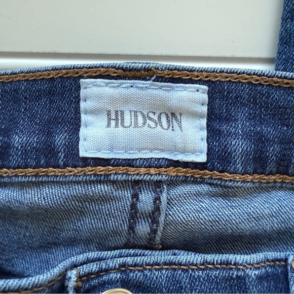 Hudson Distressed Skinny Jeans Women’s Size 27 - Picture 5 of 6